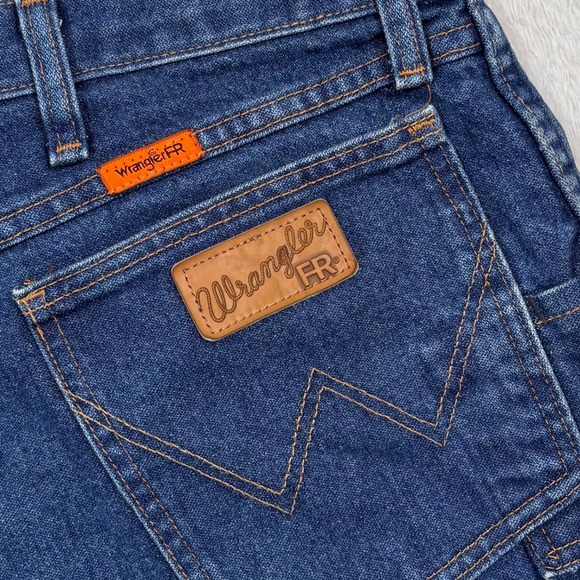 Wrangler Other - Wrangler FR Jeans Mens 40x32 Blue Relaxed Fit Flame Resistant NFPA 2112 Workwear